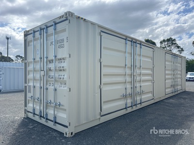 2024 40 ft High Cube Multi-Door Lagercontainer