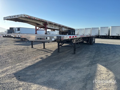 2021 Transcraft 48 ft T/A Spread Axle Flatbed Trailer