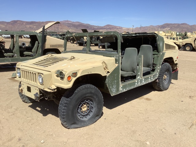 AM General M1114 HMMWV 4 Door w/Slant Back
