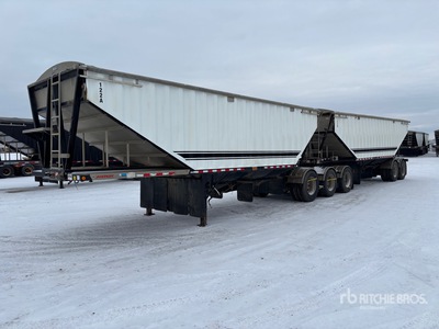 2012 Doepker GB14587L Super B-Train Lead Belly Grain Trailer