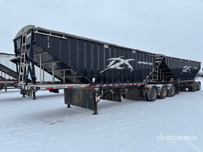 2021 Lode King HGF28-3 28 ft Tri/A Super B-Train Lead Belly Grain Trailer