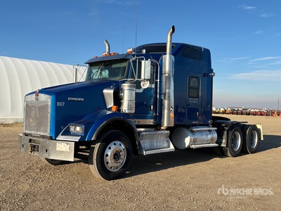 2014 Kenworth T800 6x4 T/A Sleeper Truck Tractor
