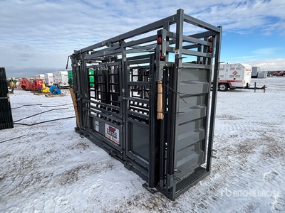 2024 BYT CC003 12 ft 6 in Upgraded Stockman Squeeze Chute (Unused)