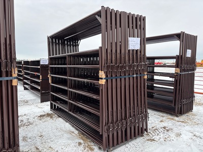 Quantity of (21) 2025 BYT ALYFRMGTE102 10 ft Alley Frame ゲート (Unused)