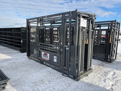 2024 BYT CC003 12 ft 6 in Upgraded Stockman Squeeze Chute (Unused)