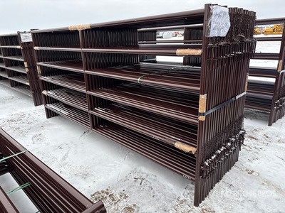 Quantity of (21) 2025 BYT HDALYPNL12 12 ft Alley Viehzuchtgremium (Unused)