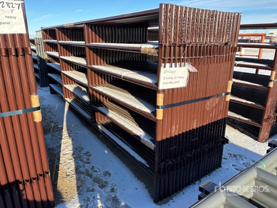 Quantity of (21) 2025 BYT HDALYPNL16 16 ft Alley Viehzuchtgremium (Unused)