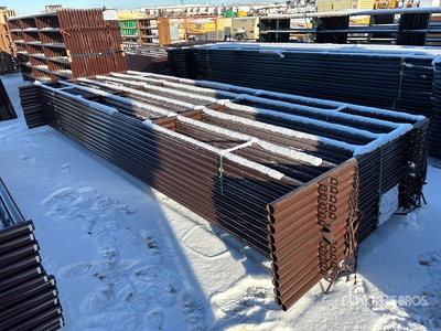 Quantity of (12) 2025 BYT HDALYPNL16 16 ft Alley Viehzuchtgremium (Unused)