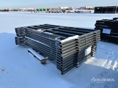 Quantity of (12) 2025 BYT MSP96 9 ft 6 in Magnum Ranch Livestock Panel (Unused)