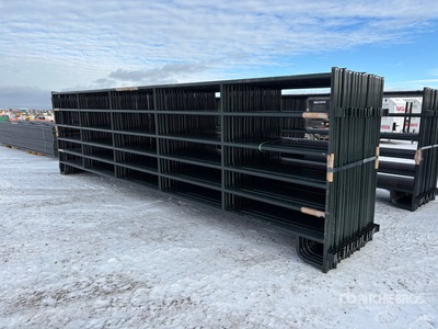 Quantity of (24) 2025 BYT RP200 20 ft Ranch Livestock Panel (Unused)