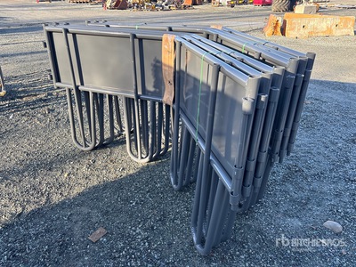 Quantity of (2) 2025 BYT HDTBF45 Magnum Tombstone Bale Livestock Feeder (Unused)