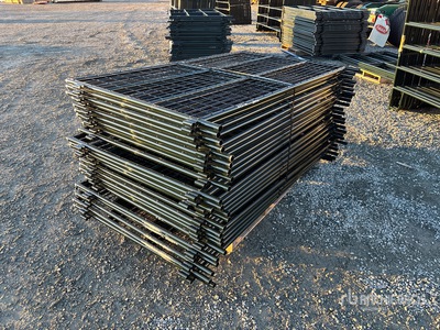 Quantity of (24) 2025 BYT MSPP07 7 ft Mesh Sheep Panel para ganado (Unused)