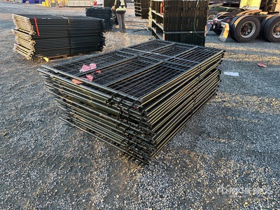 Quantity of (21) 2025 BYT MSPP07 7 ft Mesh Sheep Panel para ganado (Unused)