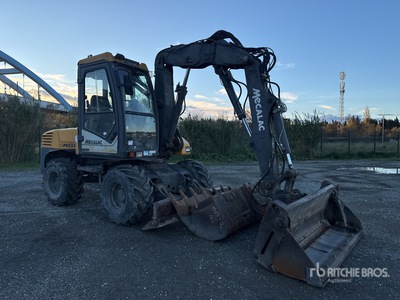 2012 Mecalac 12MSX Pelle Sur Pneus Wheel Excavator