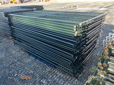 Quantity of (24) 2025 BYT MSPP07 7 ft Mesh Sheep Livestock Panel (Unused)