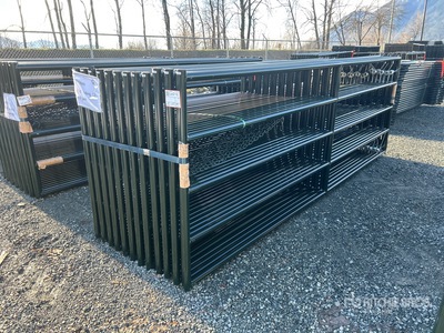 Quantity of (24) 2025 BYT RG12 12 ft Steel Ranch Puerta de ganado (Unused)