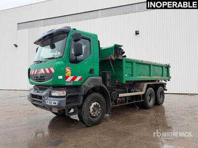 2007 Renault Kerax 410DXi 8x4 Camion Benne 4-Achs Kipper-Lkw