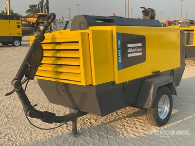 2017 Atlas Copco XAHS186 Mobile Air Compressor