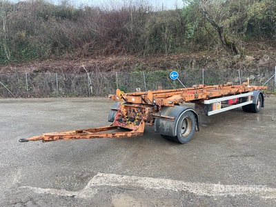 2010 ADOC R2E19CMT T/A Remorque Ampliroll Roll-Off Trailer