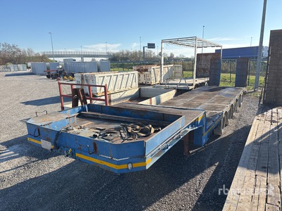 1991 DE Angelis 5S722P 5 Axle Stufendeck-Anhänger