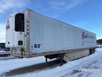 2011 Utility VS2RA 53 ft x 102 in Sliding T/A Refrigerated Trailer