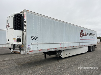 2012 Utility VS2RA 53 ft x 102 in T/A Refrigerated Trailer