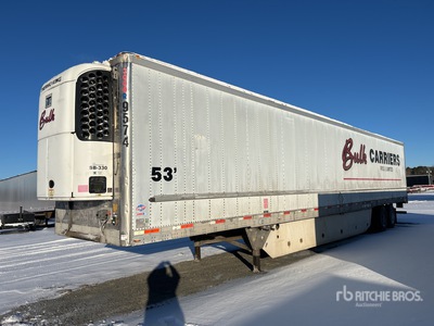 2012 Utility 3000R 53 ft x 102 in Sliding T/A Kühl-Anhänger