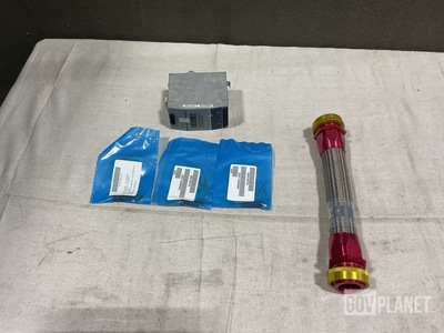 (2) Hose Assemblies, (4) Surge Suppressors, (116) Pins & Assorted Items