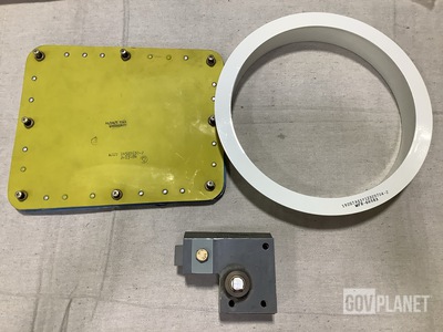(2) Rim Lock Sets, (25) Pipe Flanges, (1) Access Cover & Assorted Items
