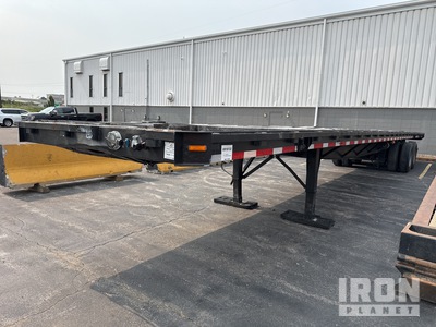 1992 Great Dane GPSAR-248 48 ft T/A Flatbed Trailer