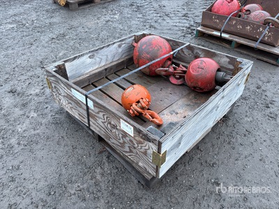 Quantity of (3) Johnson Crane Hook