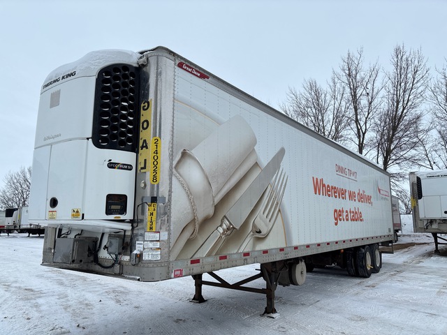 2014 Great Dane ECM-114-11245 48 ft x 102 in T/A Multi -Temp Refrigerated Trailer