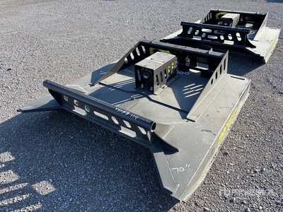 All-Star 72 in. Skid Steer Brush Cutter (Unused)