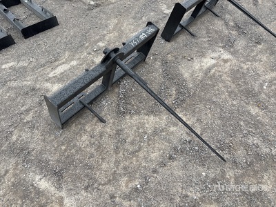 All-Star 45 in Skid Steer Bale Spear