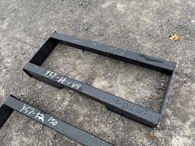 All-Star Montageplatte für Kompaktlader-Anbaugerät