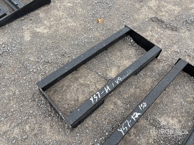 All-Star 45 in Skid Steer Bale Spear