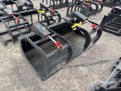 All-Star 68 in Skid Steer Grapple Bucket
