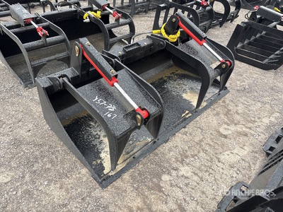 All-Star 72 in Skid Steer Grapple Bucket