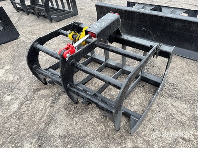 All-Star 46 in Brush Skid Steer Grapple Bucket