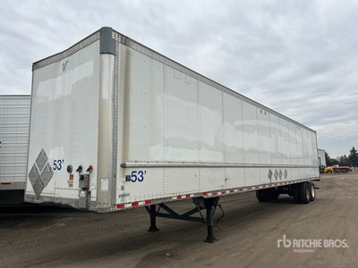 2014 Vanguard CVXP 53 ft x 102 in T/A Van Trailer