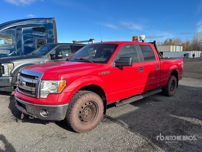 2013 Ford F-150 XLT 4x4 Crew Cab Pickup (Inoperable)