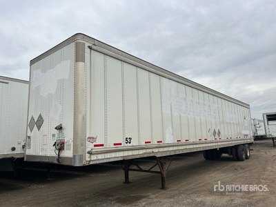 2011 Wabash 53 ft x 102 in T/A Van Trailer