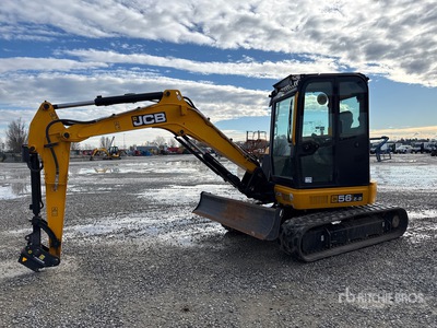 JCB 56Z-2 を見 Mini Excavator (Inoperable)