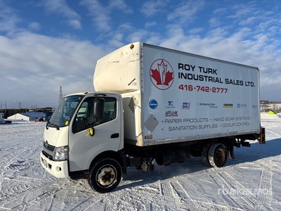 2013 Hino 740 4x2 COE Van Truck