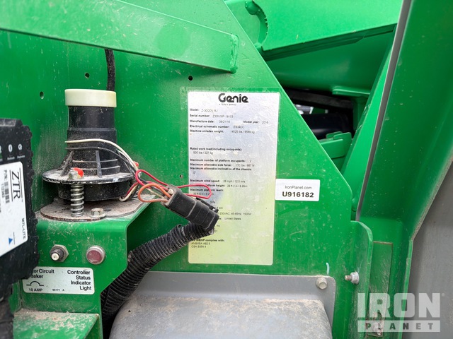 ELEVADOR ARTICULADO 2016 GENIE Z3020NRJ