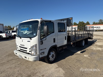 2017 Isuzu NPR HD 4x2 Flatbed Truck