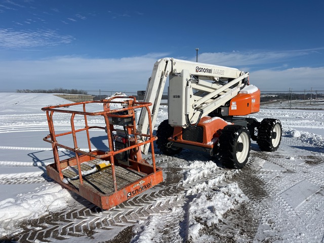 2017 Snorkel A46JRT 4WD Diesel Articulating Boom Lift