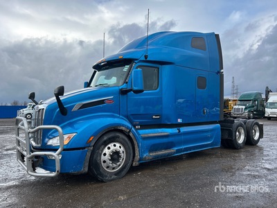 2023 Peterbilt 579 6x4 Cabeza Tractora Cabina Dormitorio