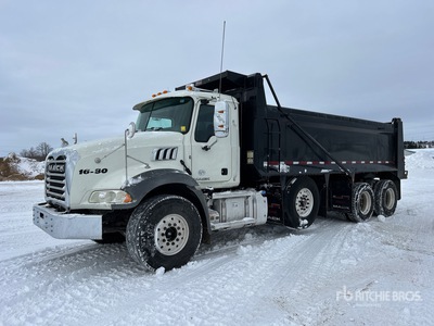 2016 Mack GU813 8x4 Tri/A Dump Truck