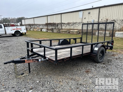 2024 Bellwether 6x12 12 ft S/A Utility Trailer